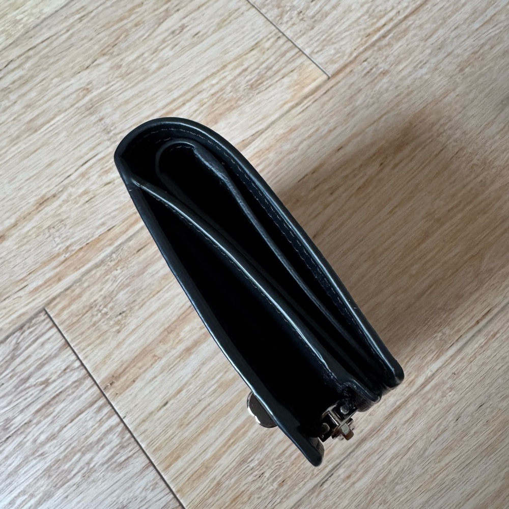 Longchamp Le Roseau Wallet in Black - Picture 7 of 9